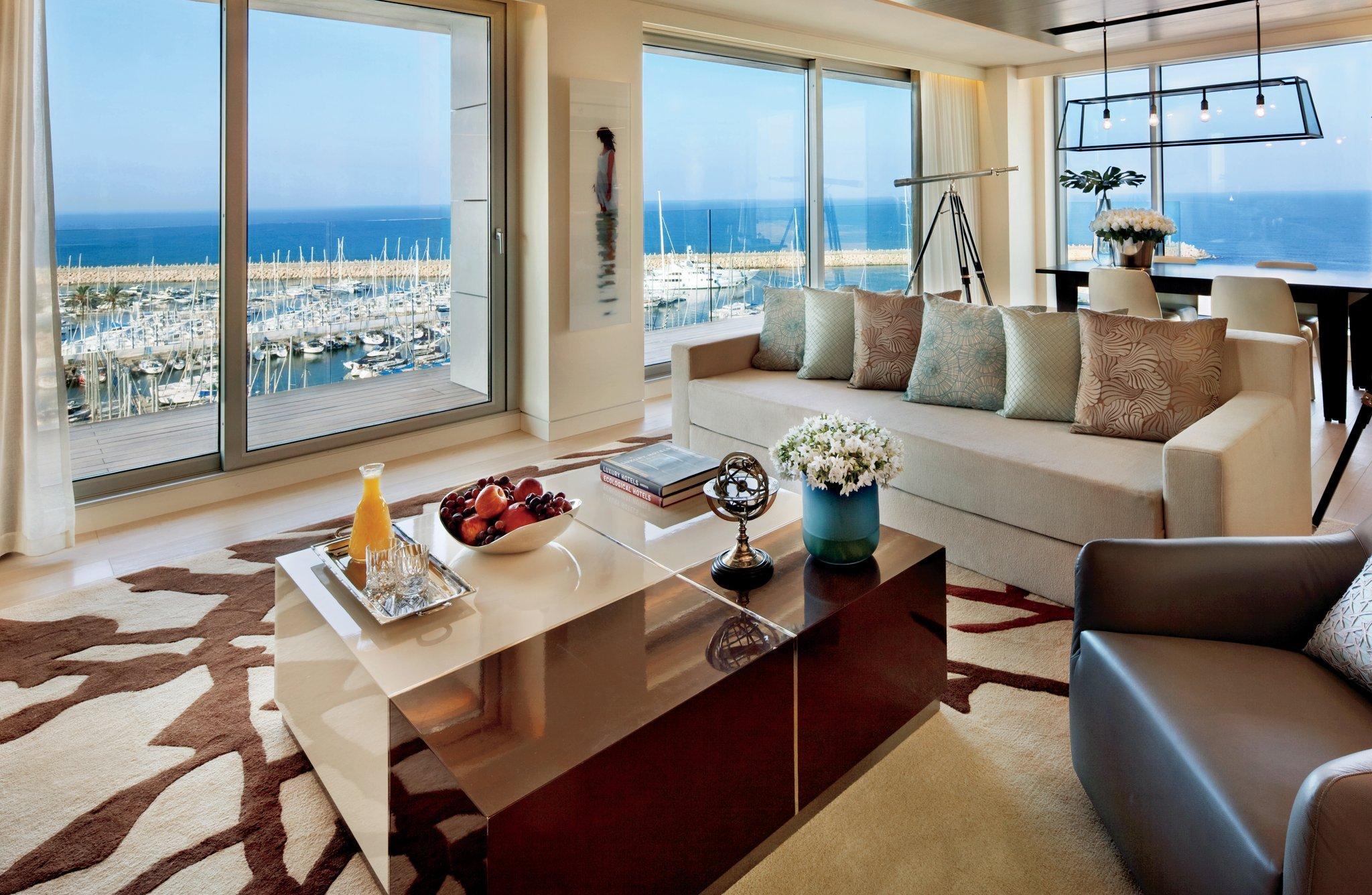 the Ritz-Carlton套房，1卧室总统套房，1张特大床