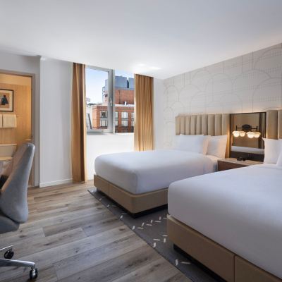 14樓以上高層兩張雙人床房 紐約曼哈頓/蘇活區萬怡酒店優惠