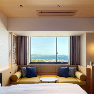 [Summer Limited Buffet Plan]Hoshi Kan Standard Room With Ocean View (35㎡)-the Number Of Beds Depends On The Number Of Guests. Restaurant And Onsen Are In A Different Building. 杉乃井飯店優惠