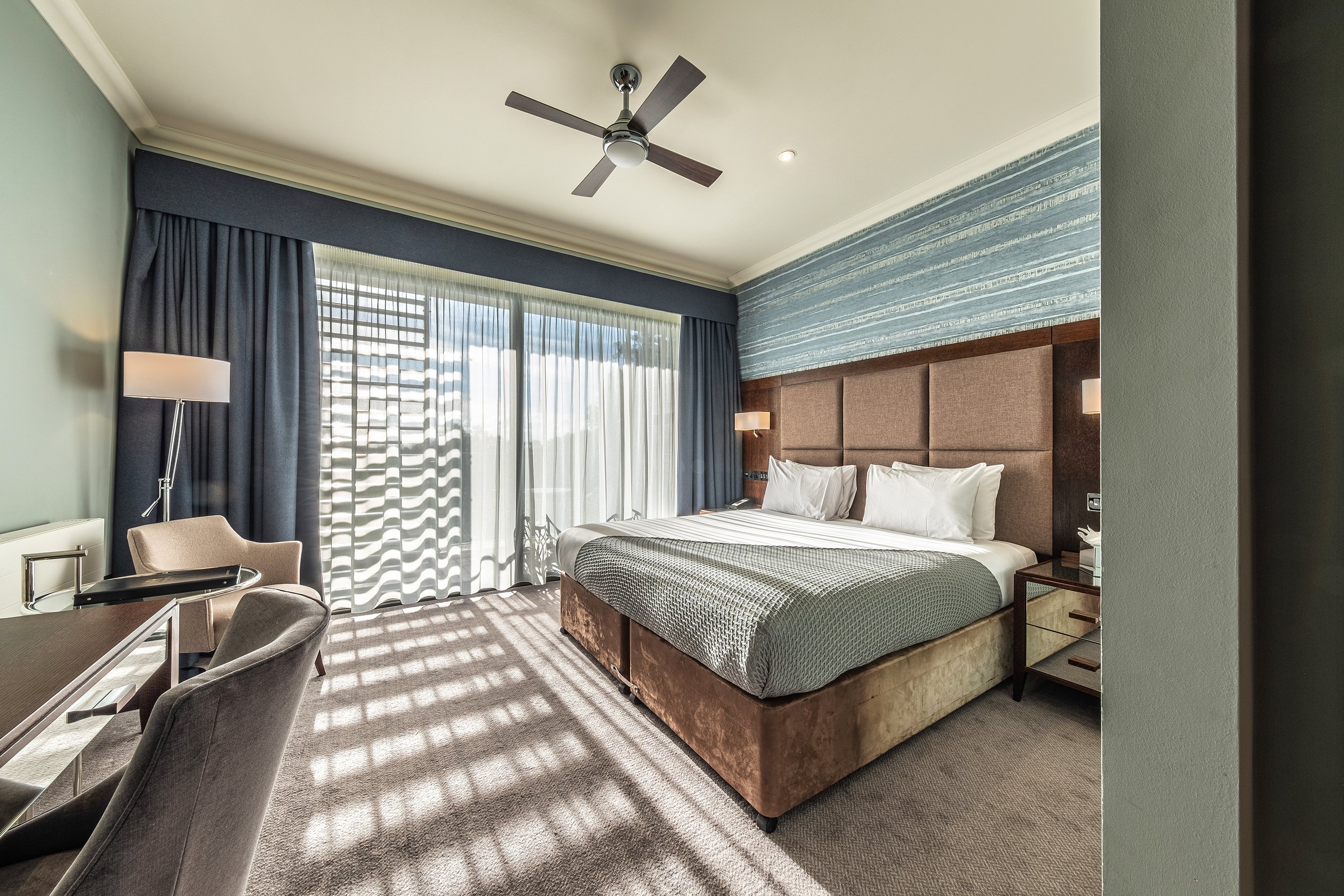 Wivenhoe House Hotel高级房带阳台