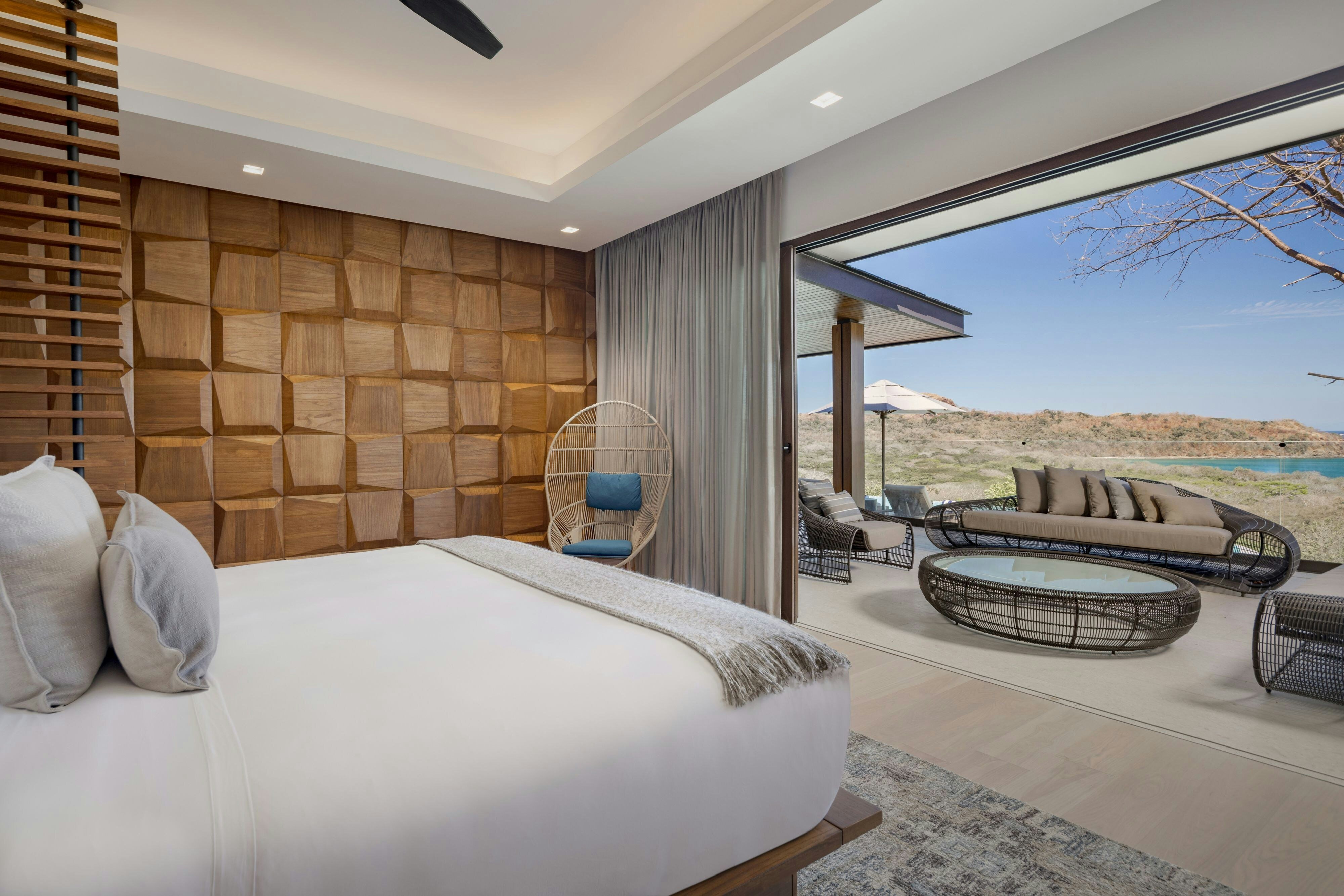 三床房公寓， 海景， 私人泳池