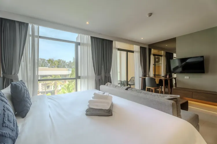 อพาร์ตเมนต์แบบ 1 ห้องนอน