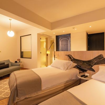 Deluxe Room, 2 Twin Beds Hotel Magnolia Santiago Promo Code