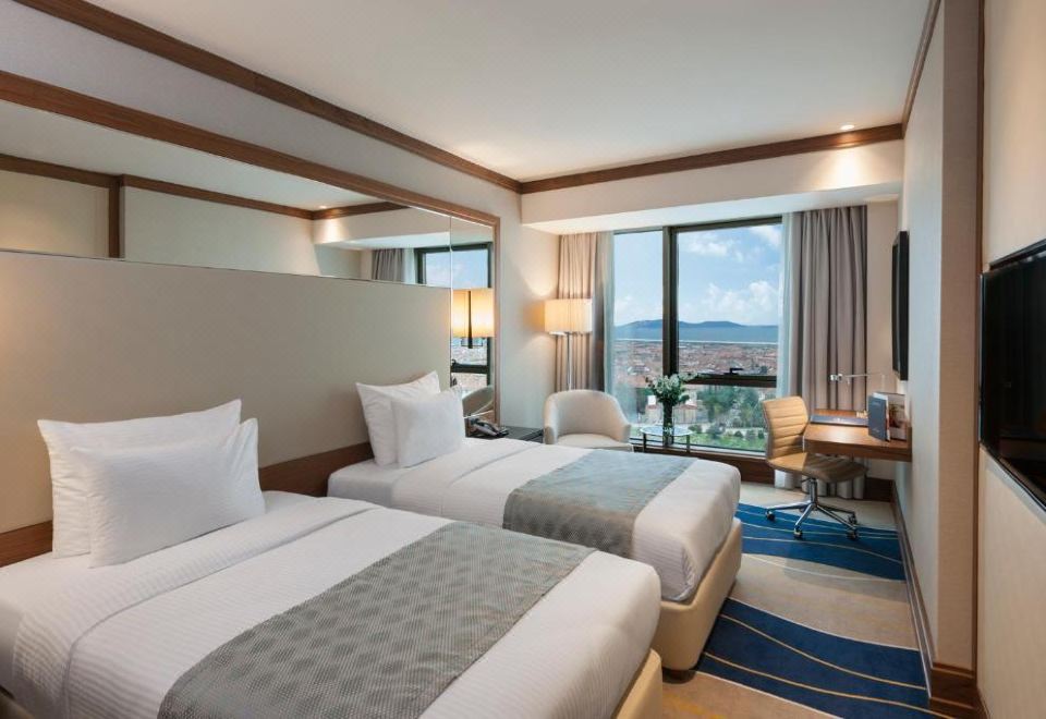 城市景豪華雙床房