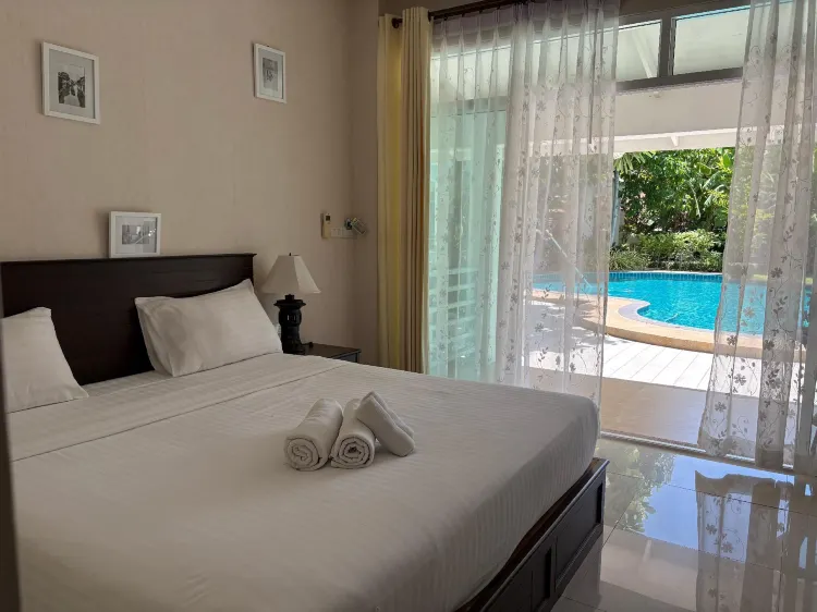 King Bedroom Pool View