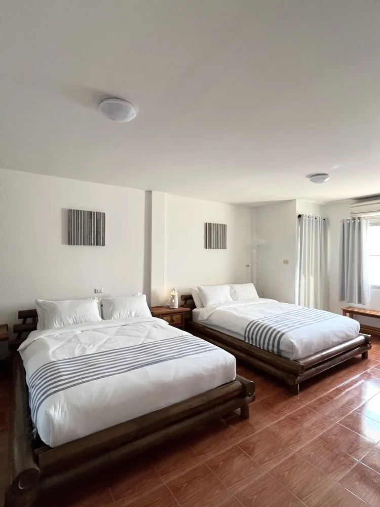 ห้องแฟมิลี่สี่ท่าน-2 เตียงควีนไซส์