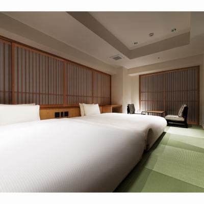 榻榻米樓層帶露天風呂雙床房 東京淺草Prostyle日式旅館優惠