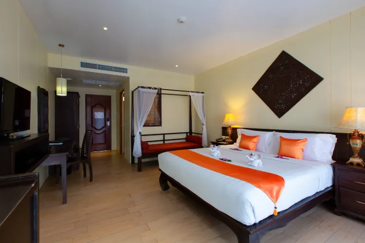 ห้องดีลักซ์พร้อมเข้าถึงสระว่ายน้ำ(เตียงคิงไซส์)