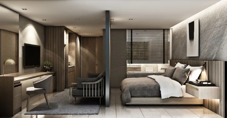 ห้องเซ็นหนึ่งห้องนอน