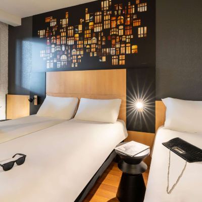 Standard Thee Single Beds Room Ibis Macon Sud Crêches Promo Code