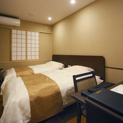 Western-Style Room, Capacity: 2 People [Standard] [Twin Room] [Non-Smoking] 東京・湯河原温泉　万葉の湯 クーポン