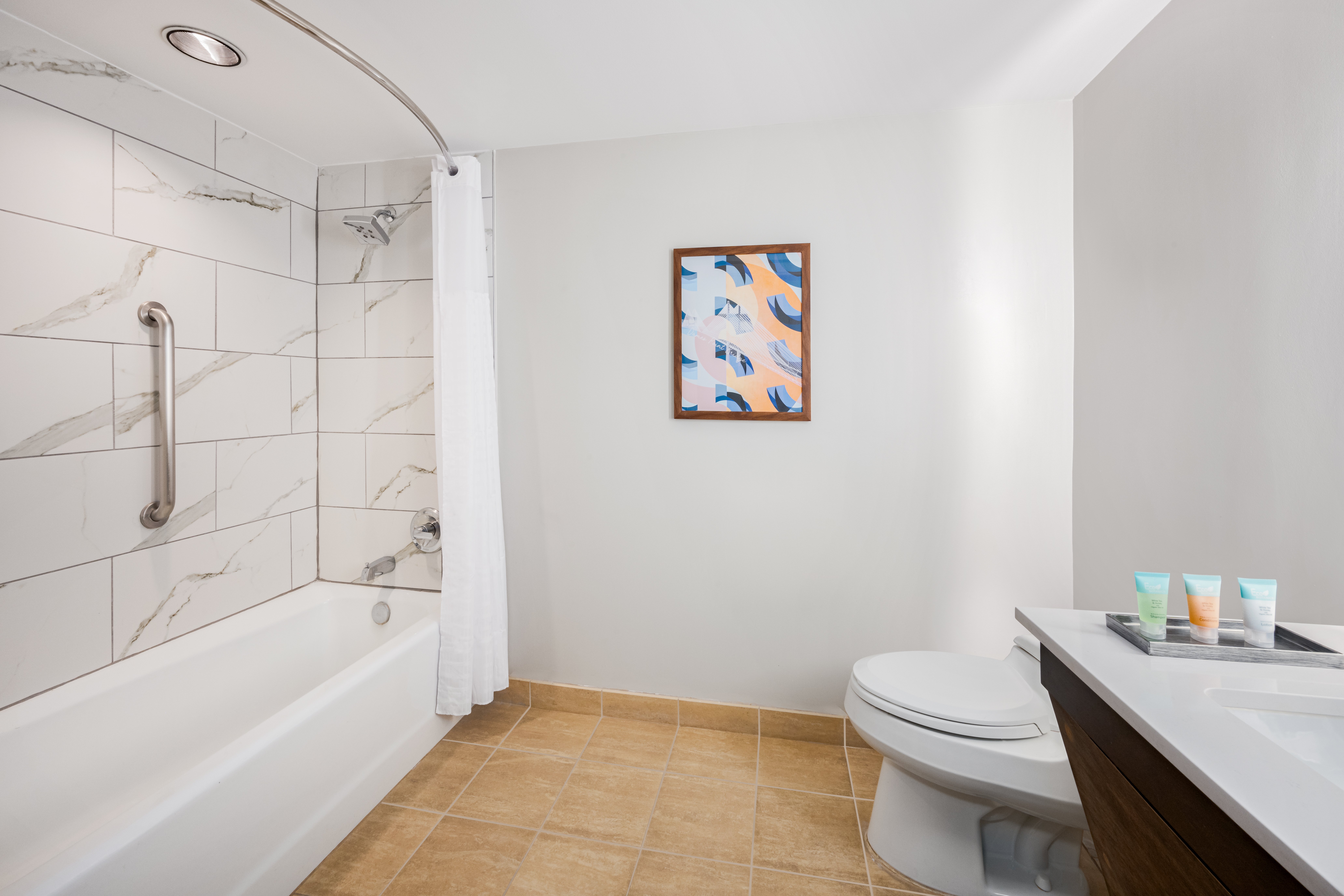 2张大床优质通信行动无障碍浴缸