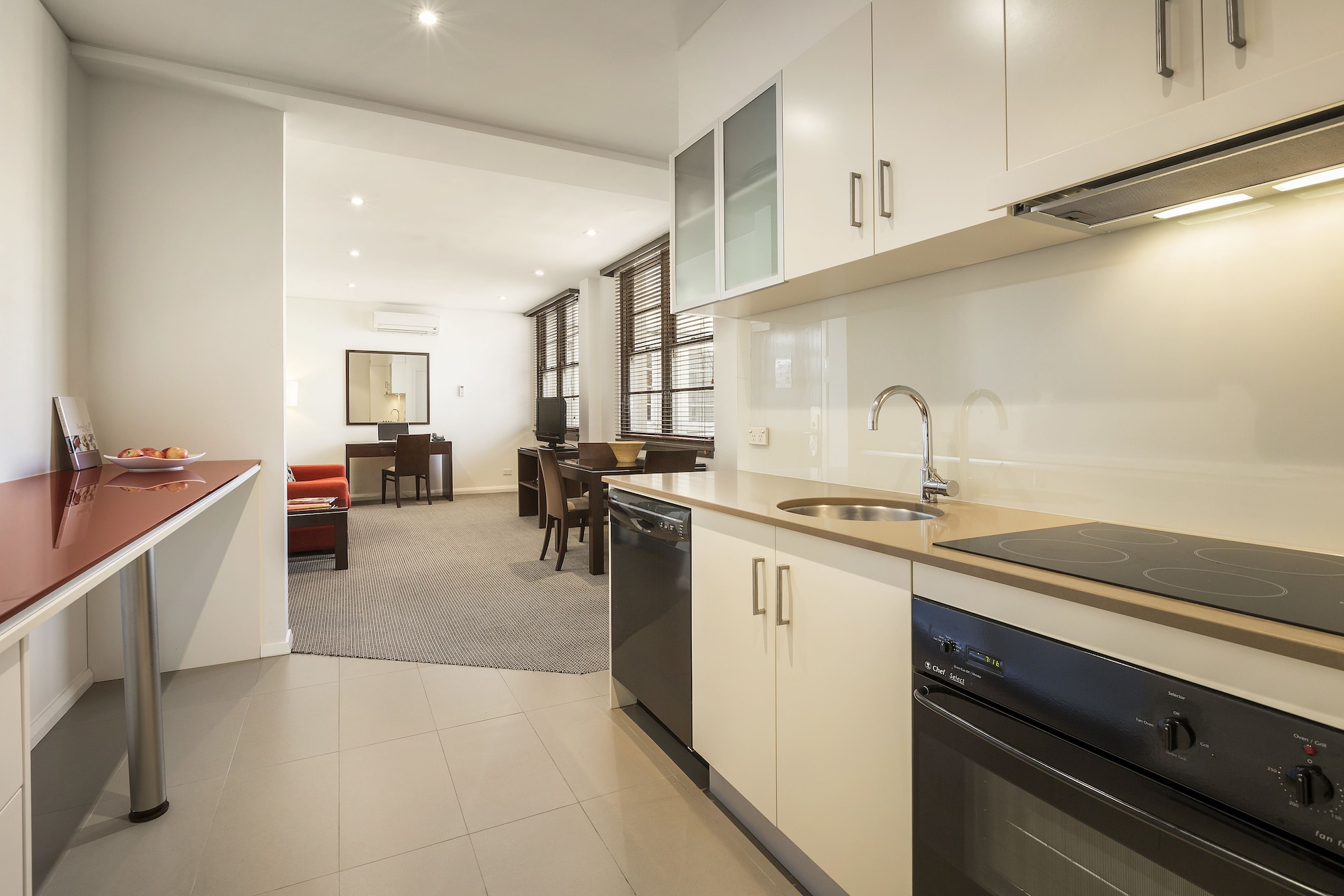 行政一卧室公寓 - 带阳台