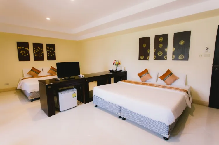 ห้องดีลักซ์ - เตียงใหญ่ 2 เตียง