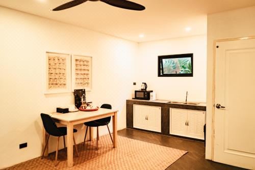 带露台的双人房