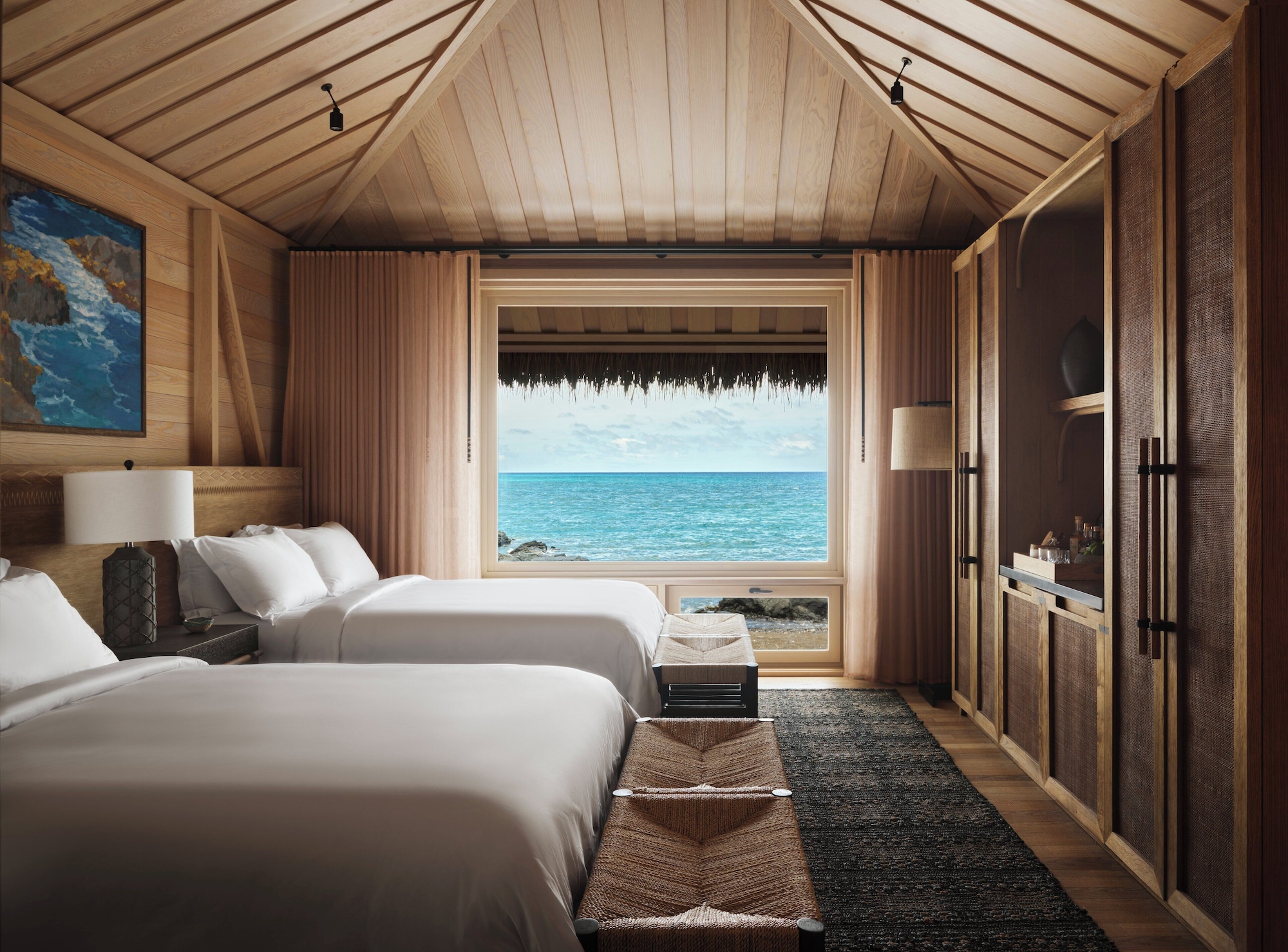 黑沙滩海滨两房住宅