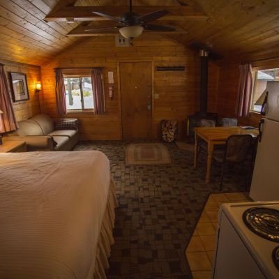 Chalet (Pine) Castle Mountain Chalets Promo Code
