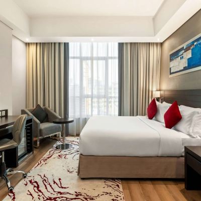 Executive Queen Suite-Non-Smoking Ramada by Wyndham Dubai Barsha Heights Promo Code