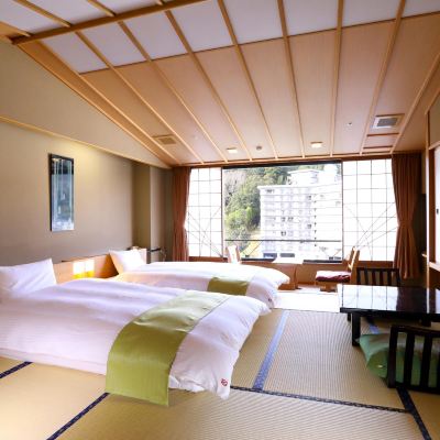 【禁煙】和室（定員2名〜5名） 湯めぐりの宿 修善寺温泉 桂川 クーポン