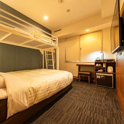 標準雙人床房帶浴室-吸菸 名古屋站前超級飯店優惠