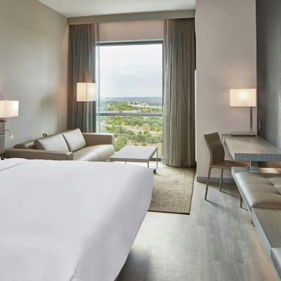 1 King Bed, Country View, Hearing Accessible, Sofa Bed AC Hotel by Marriott Austin Hill Country Promo Code