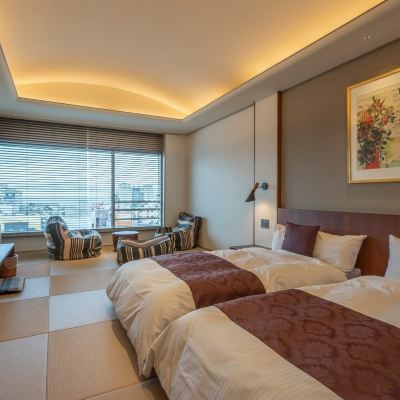 South Wing Comfort Partial Ocean View Semi Western-Style Room 31 To 35 Sq M 皆生つるや クーポン