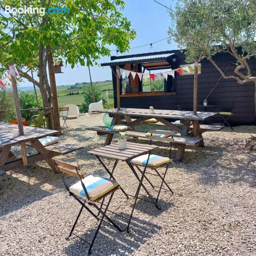 享有花园景致的公寓