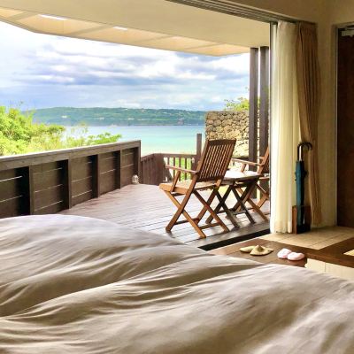 Japanese-Western Room, Ocean View, Non-Smoking (Semi-Double Twin and Ryukyu-Style Tatami Room) Tinto Tinto Promo Code