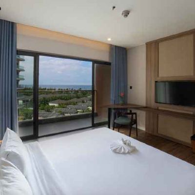 帶陽台的豪華雙人或雙床海景房 Sonaga海灘度假村和普吉別墅優惠