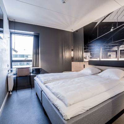 Standard Double Room, Guest Room, 1 King, Roll-in Shower