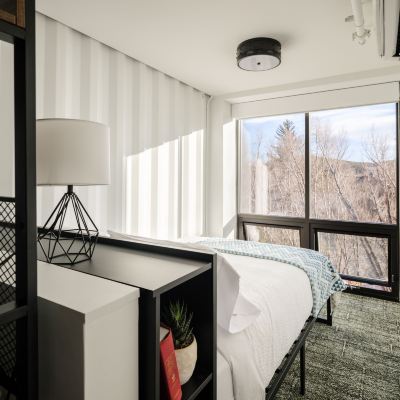 1 Queen Private Room, 1 Futon, Ensuite Bathroom, Wet Bar The Pad Promo Code