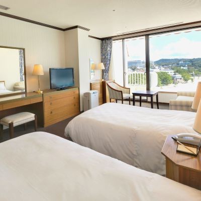 【オ―シャンビュー】洋室ツイン／禁煙 白良荘グランドホテル クーポン