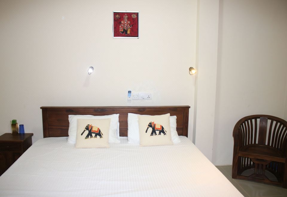 带阳台和园景的双人间