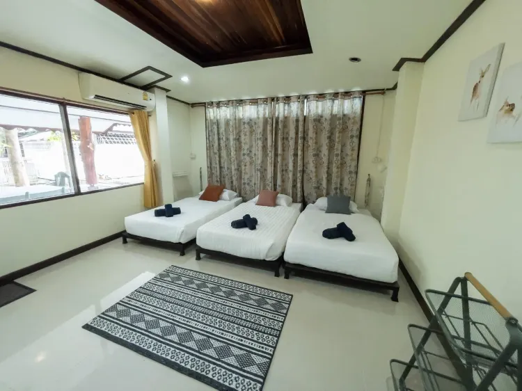 ห้องมาตรฐาน 4 เตียง