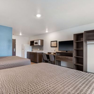 Standard Room, 2 Queen Beds, Non Smoking WoodSpring Suites Fort Mill Promo Code