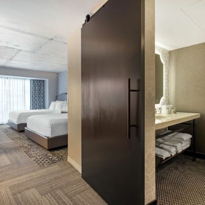 Standard Room, 2 Queen Beds, Hearing Accessible Cambria Hotel New Orleans Downtown Warehouse District Promo Code