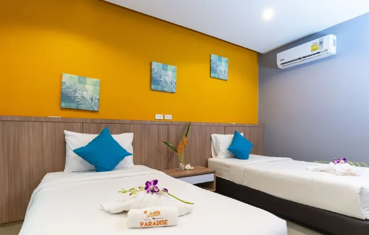 ห้องสแตนดาร์ด เตียงเดี่ยว 2 เตียง (ไม่มีหน้าต่าง)