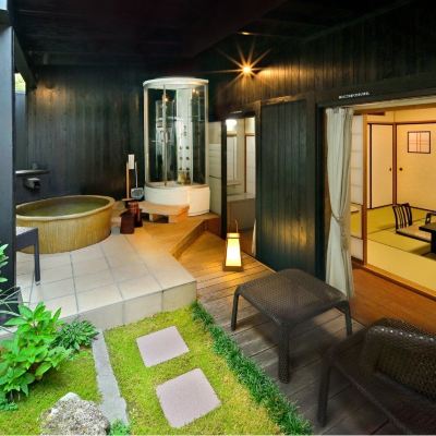 和風ルーム(浴室) 森に囲まれた癒しの宿　鬼岩温泉　了山 クーポン