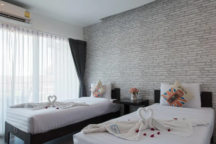 Superior Room With Pool View 2 Single Bed