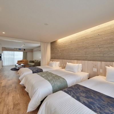 三人房， 多張床 ND康德飯店優惠