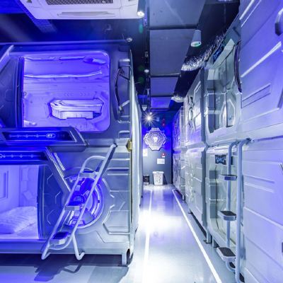 標準房帶雙人床 遇見太空膠囊飯店@阿拉伯街優惠