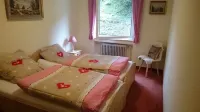Apartment f. 2 adults + 2 children with swimming pool, sauna, WLAN, parking, cable cars May-Nov.