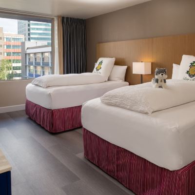 Metro View Two Double Room Staypineapple, Hotel Rose, Downtown Portland Promo Code