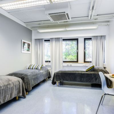 Twin Room with Shared Bathroom Forenom Hostel Vantaa Aviapolis Promo Code