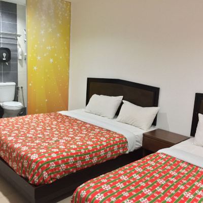 Family Quadruple Room Kupon All Star Hotel Melaka
