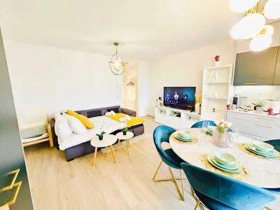 Central 2BR Flat w terrace&parking Hotéis em 