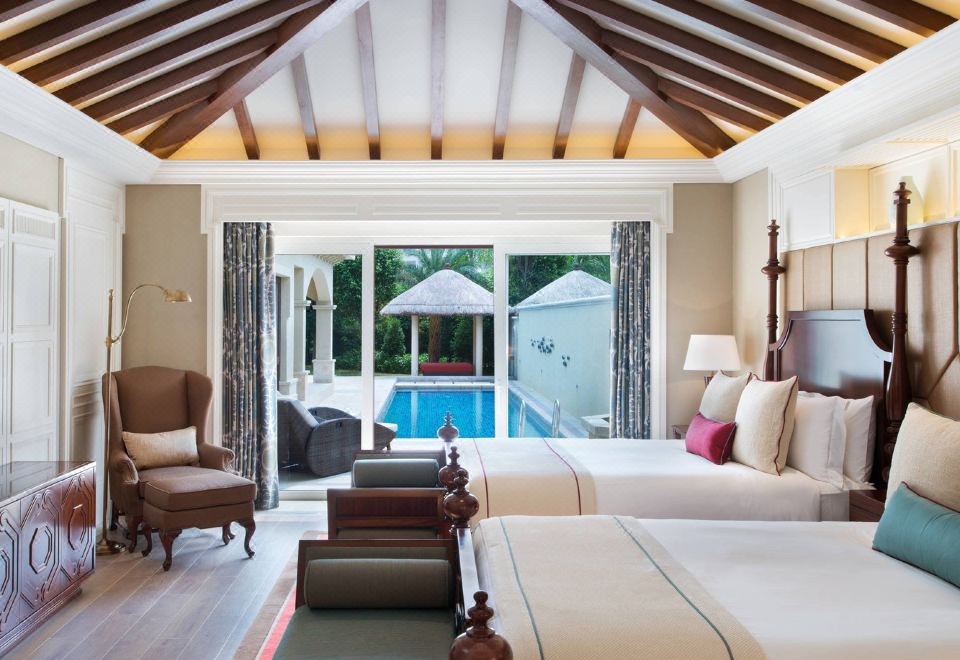 家庭雙卧泳池別墅