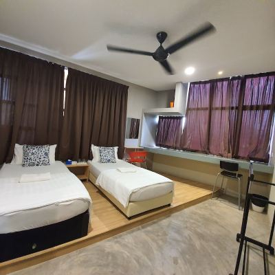 Bilik Twin Asas Kupon Welton R8 at Jalan Burma Georgetown