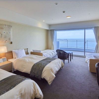 4ベッド・バス付客室 オーシャンビュー ホテルハーヴェスト南紀田辺 クーポン