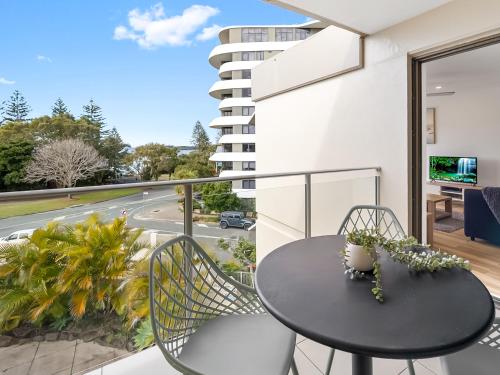 沙滩侧景两卧室家庭公寓摩洛拉巴